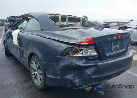 2012 Volvo C70 T5 из США, поврежденный, VIN YV1672MC7CJ125513